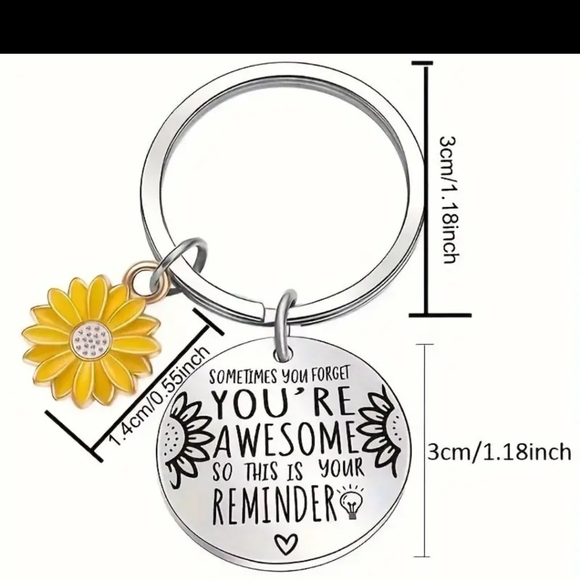 Nwt you're awesome Keychain - Picture 2 of 2